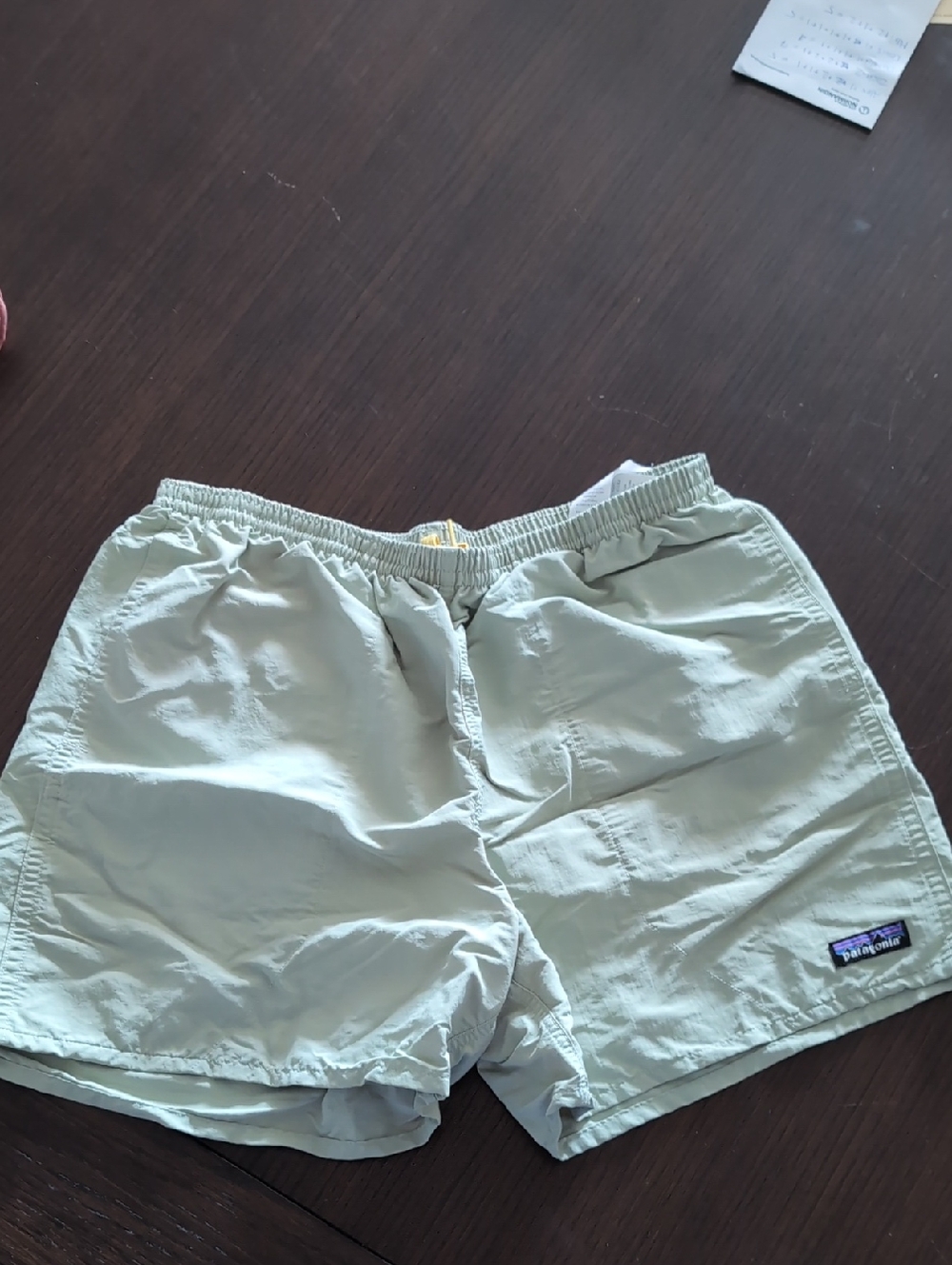 Patagonia Baggies  5inch Sage Green Swim Shorts